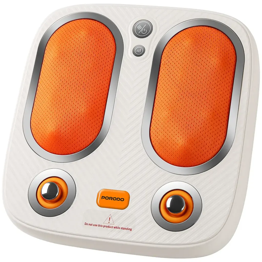 Porodo Lifestyle Cordless Heated Foot Massager Tapping & Kneading Therapy - W Stooore