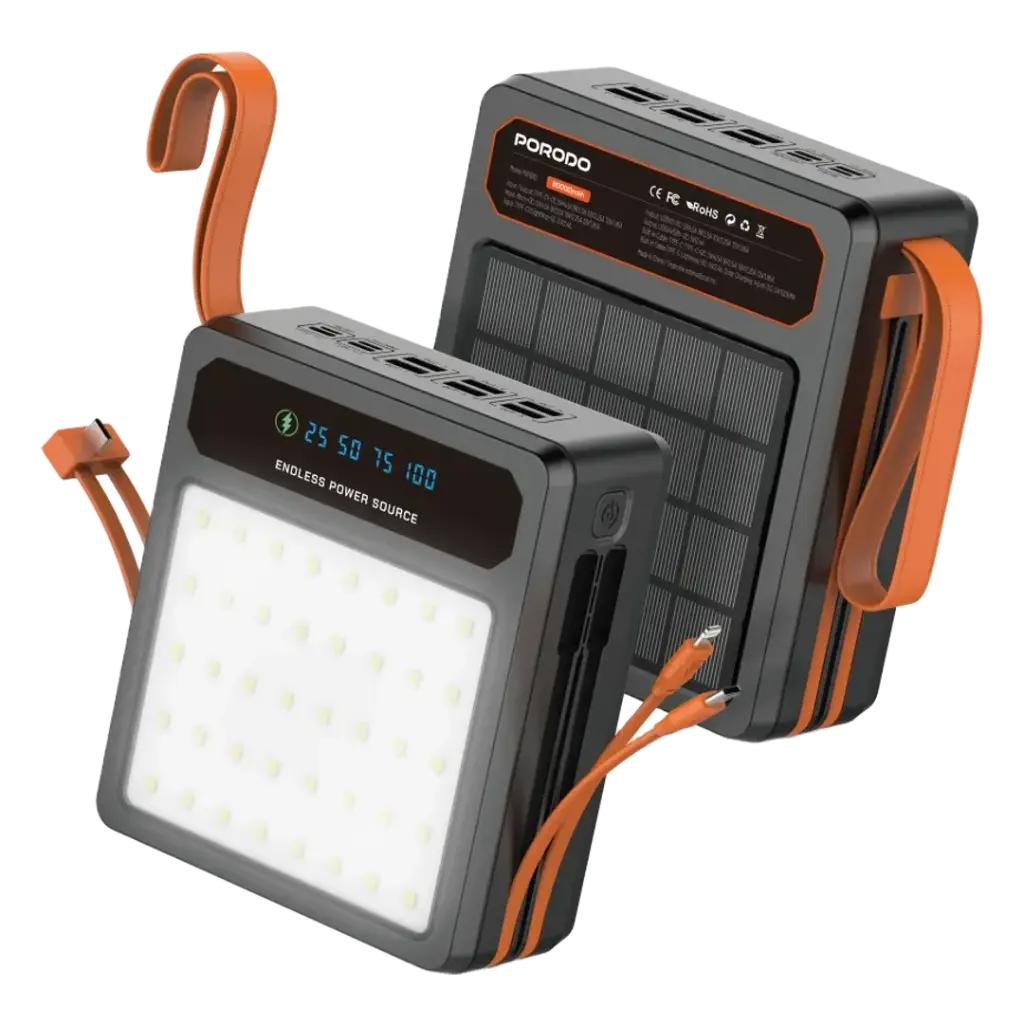 Porodo LAROS 80000mAh Solar Power Bank - W Stooore