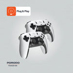 Porodo Gaming 4K Projector Android 11 with Auto Keystone and Gamepad Controller - W Stooore