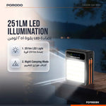 Porodo LAROS 80000mAh Solar Power Bank - W Stooore