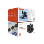 Porodo 10000mAh 4 Power Bank Station Lightning/Type-C Integrated Cable - W Stooore