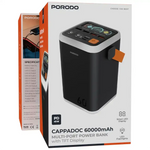 Porodo Cappadoc 60000mAh Multi-Port Power Bank With TFT Display - W Stooore