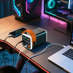 Porodo Cappadoc 60000mAh Multi-Port Power Bank With TFT Display - W Stooore