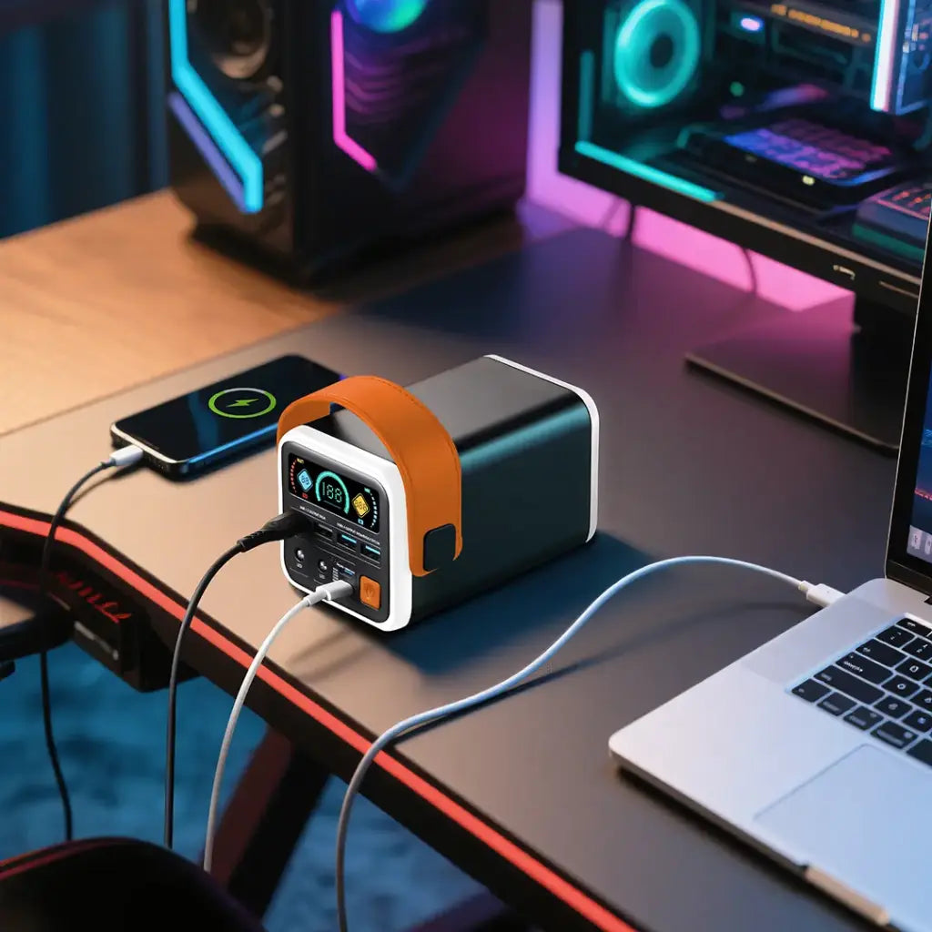 Porodo Cappadoc 60000mAh Multi-Port Power Bank With TFT Display - W Stooore