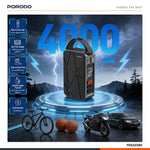 Porodo Flator 4000mAh Car Tire Inflator Pressure Display - W Stooore