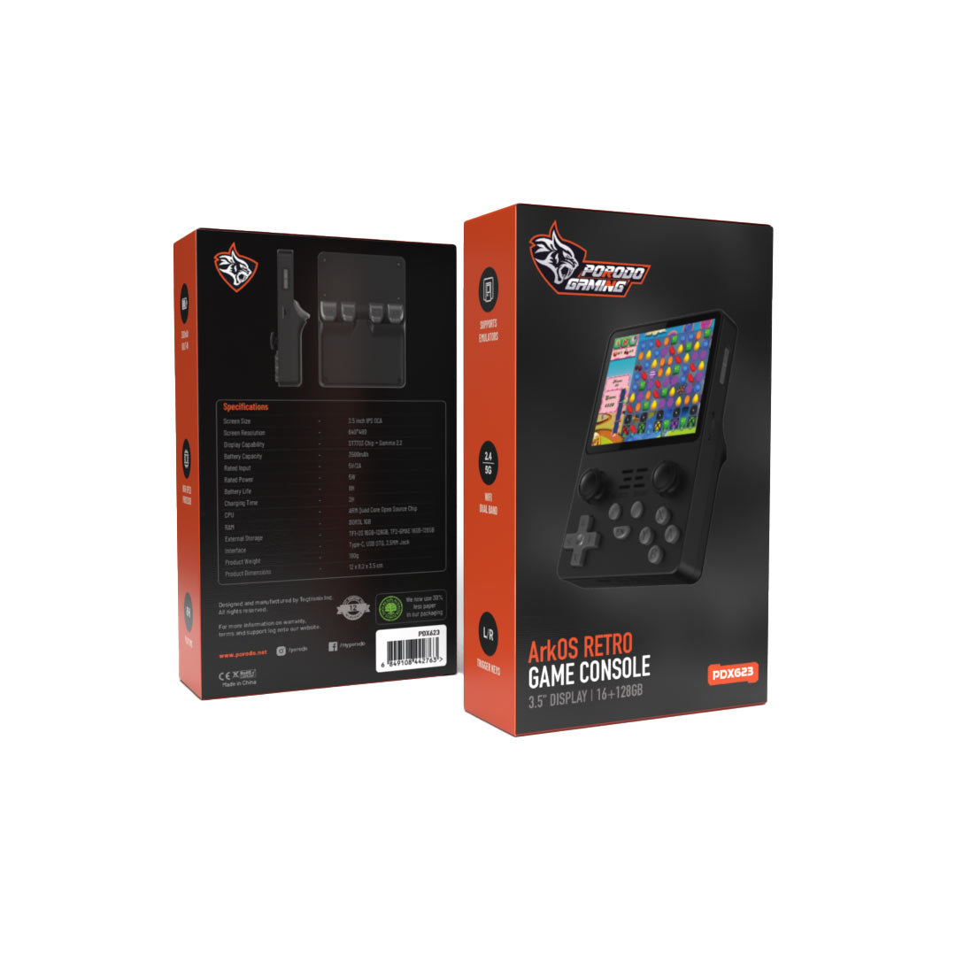 Porodo Gaming ArkOS Retro Gaming Console - W Stooore