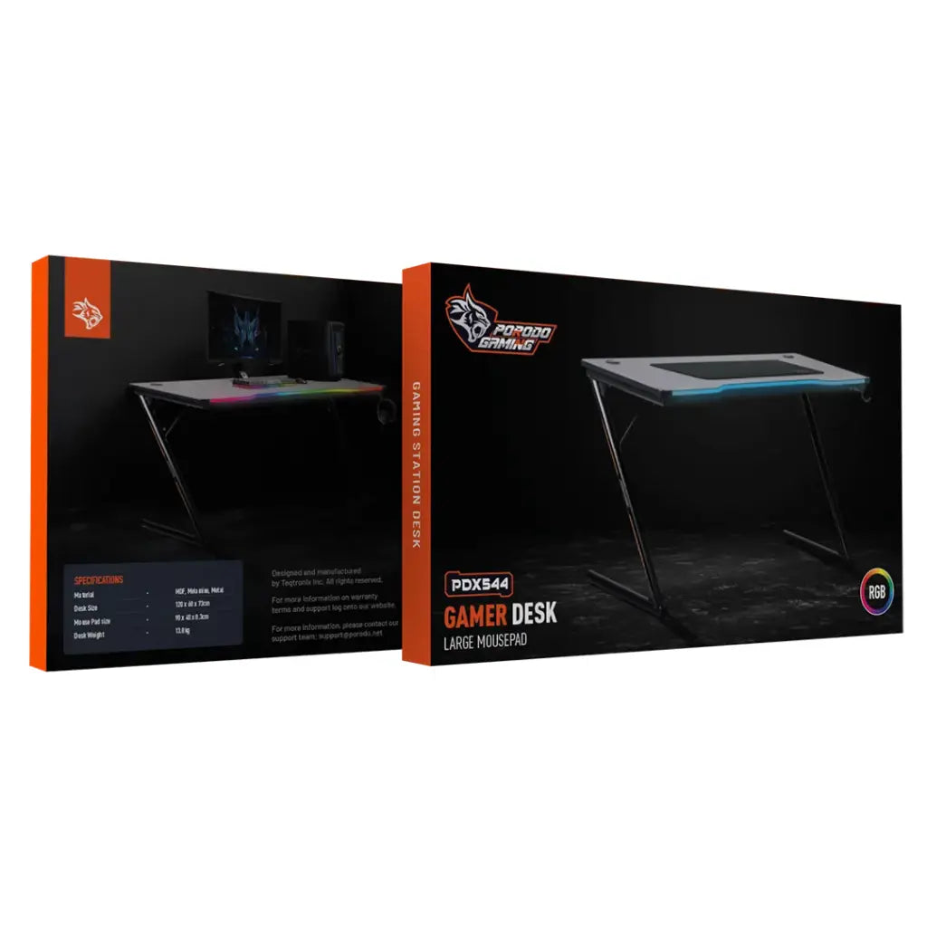 Porodo Gaming PDX544 Gaming Desk - W Stooore