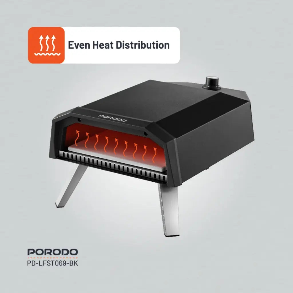 Porodo Lifestyle 12" Pizza Outdoor Oven - W Stooore