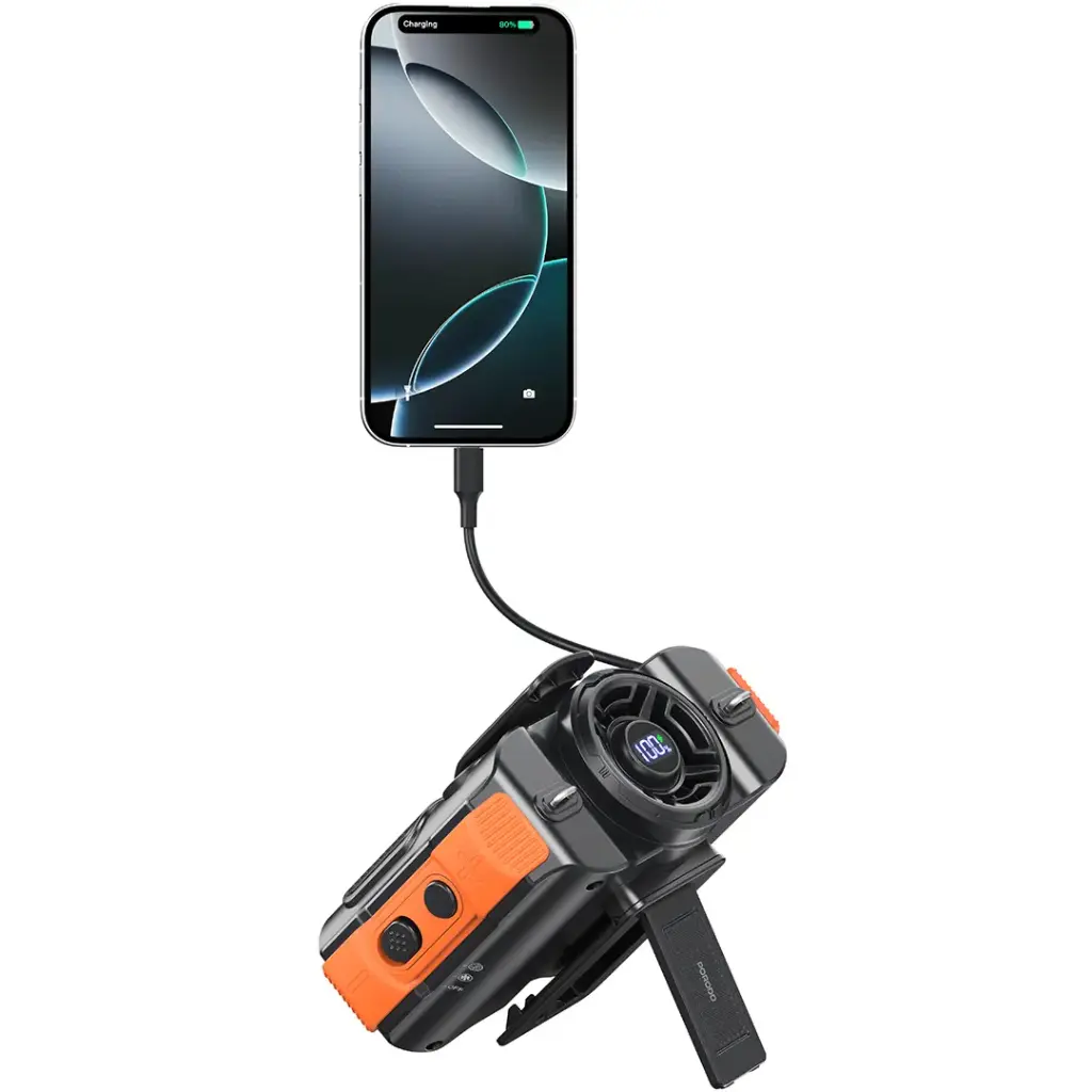 Porodo Lifestyle 800mAh Bluetooth Waist Fan - W Stooore