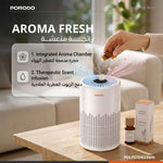 Porodo Lifestyle PUREA Smart Air Purifier with 3-Layer H13 HEPA Filter - W Stooore