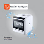 Porodo Lifestyle Counter-Top Dishwasher - W Stooore