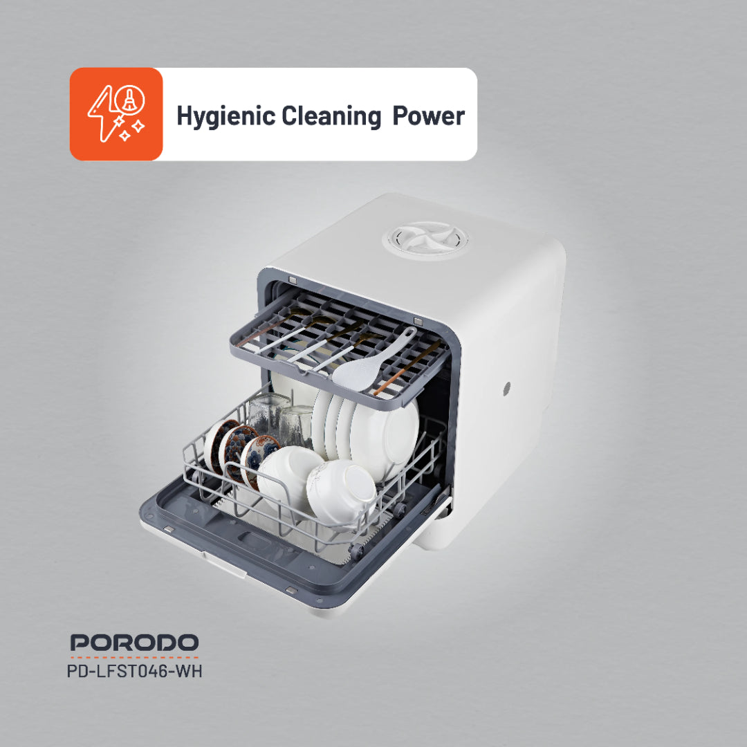 Porodo Lifestyle Counter-Top Dishwasher - W Stooore