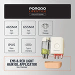 Porodo Lifestyle EMS & Red Light Hair Oil Applicator Scalp Massage - W Stooore