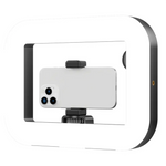 Porodo Lifestyle Handheld ring grip Camera & phone vlogging light Desktop support | Phone clamp - W Stooore