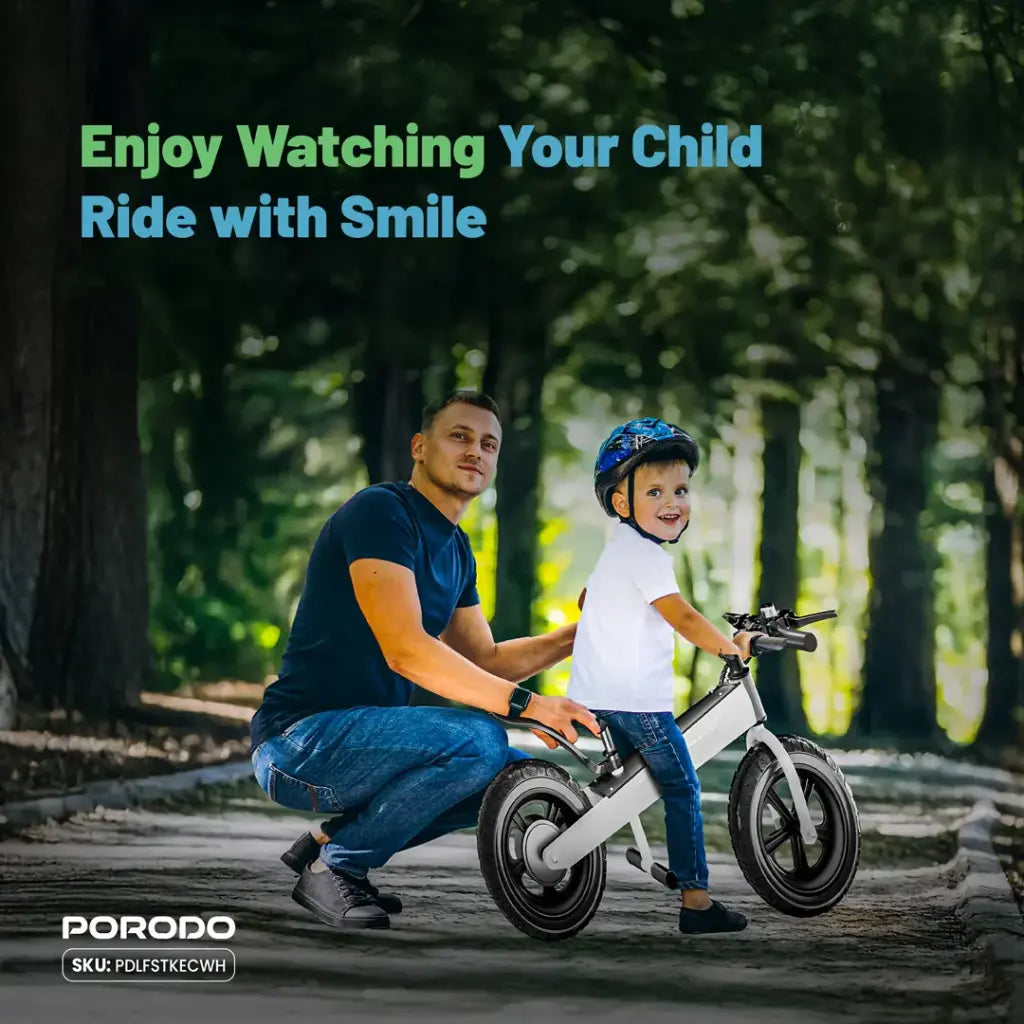 Porodo Lifestyle JoyCruiser Kids Electric Bike - W Stooore