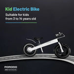 Porodo Lifestyle JoyCruiser Kids Electric Bike - W Stooore