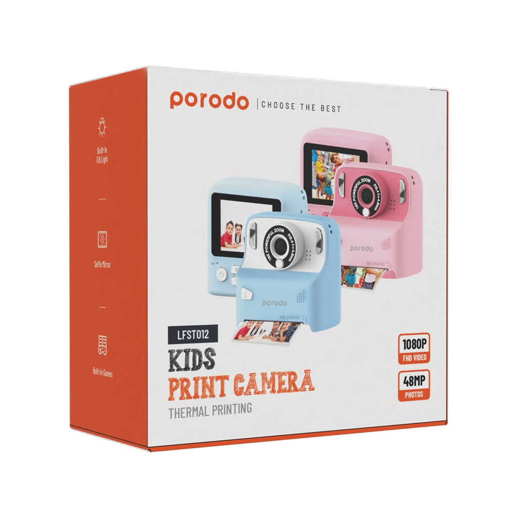 Porodo Lifestyle Kids Print Camera Thermal Printing - W Stooore