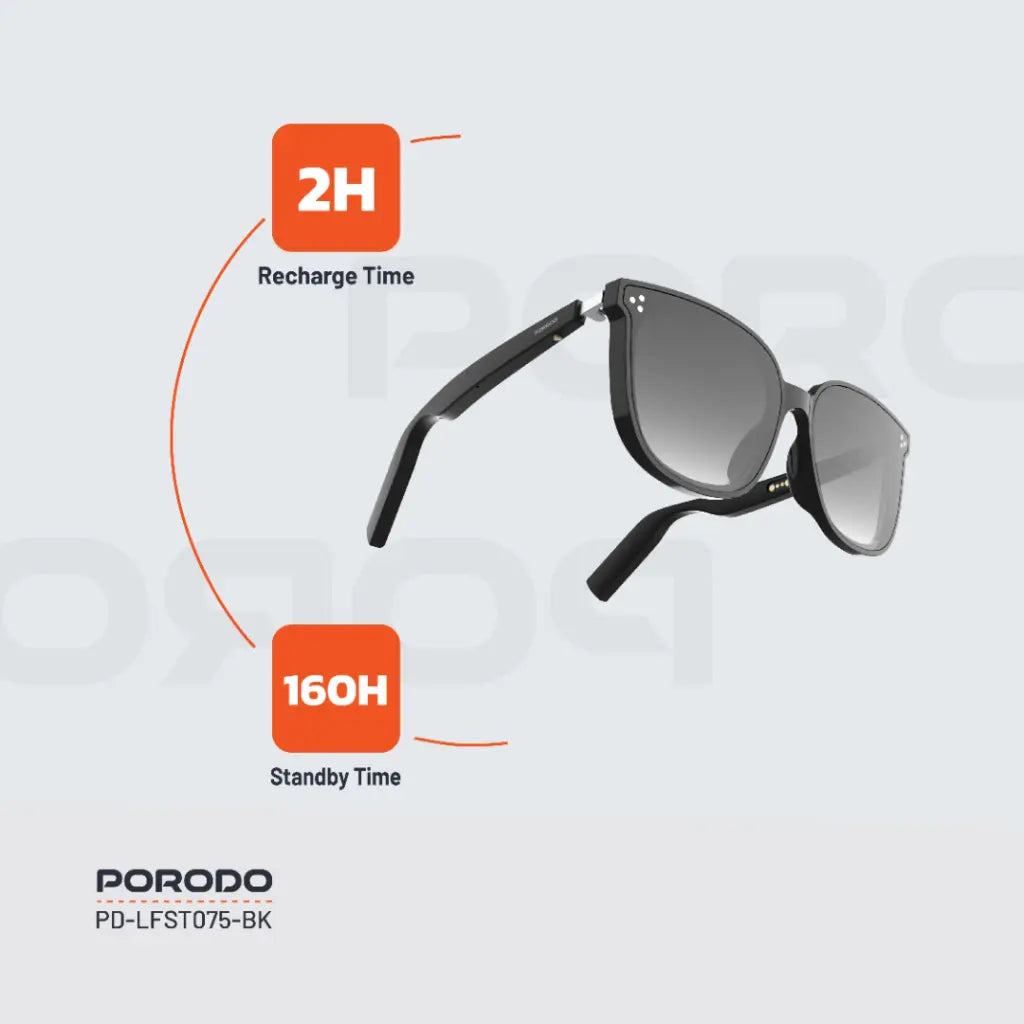 Porodo Lifestyle Polarized Sunglasses With Speaker - W Stooore