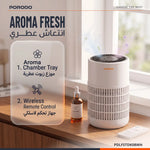 Porodo Lifestyle Purea Prime Smart Air Purifier with 3-Layer H13 HEPA Filter - W Stooore
