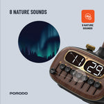 Porodo Lifestyle Retro Desk Lamp White-Noise & BT Speaker - W Stooore