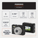Porodo Lifestyle Snap & Go Mini Digital Camera - W Stooore
