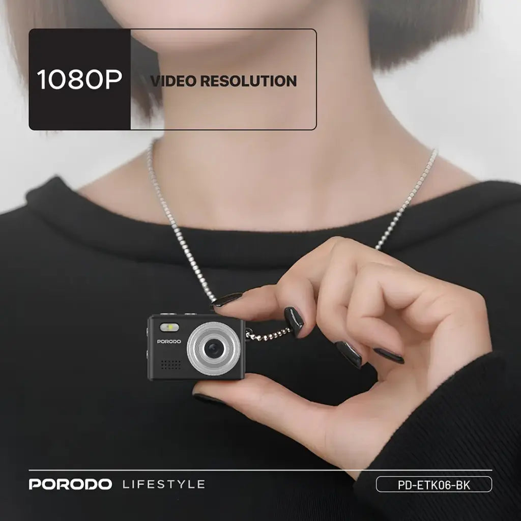 Porodo Lifestyle Snap & Go Mini Digital Camera - W Stooore