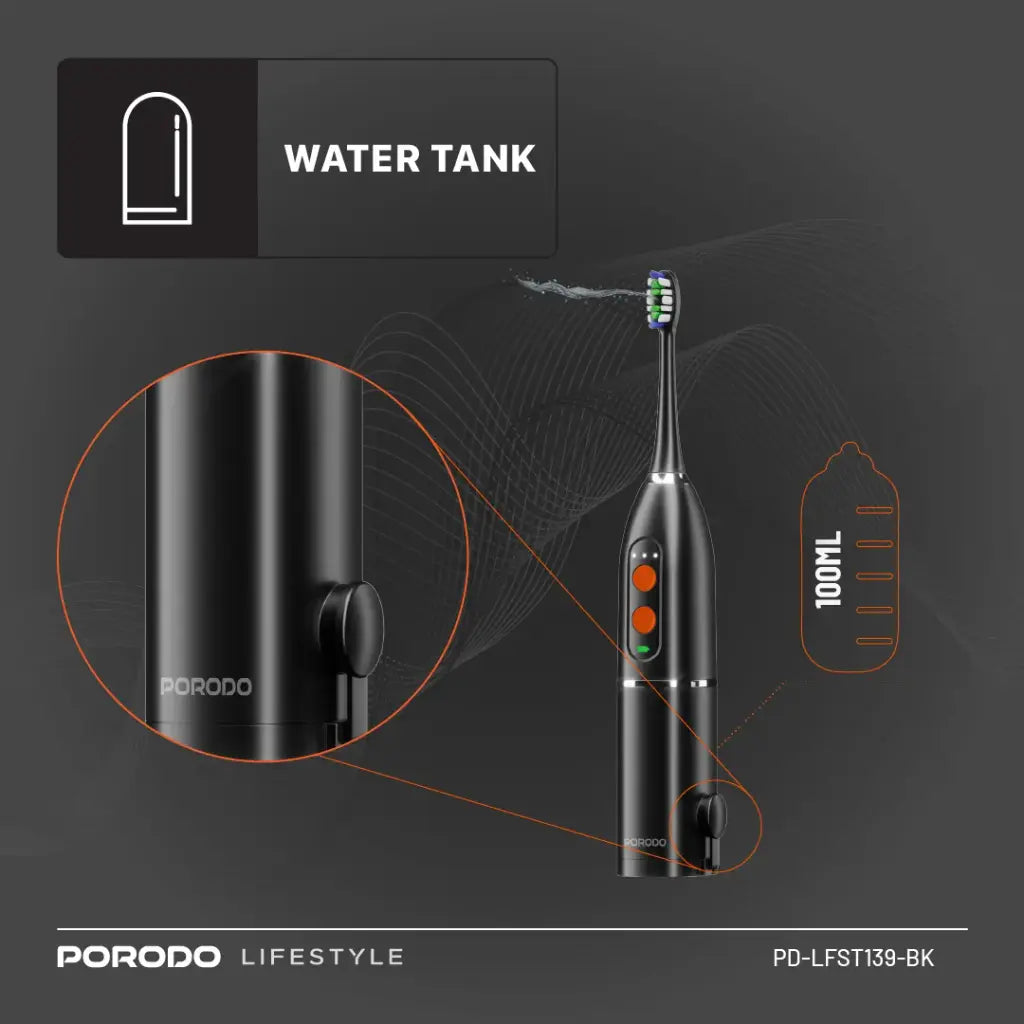 Porodo Lifestyle Water Floss & Sonic Electric Toothbrush - W Stooore