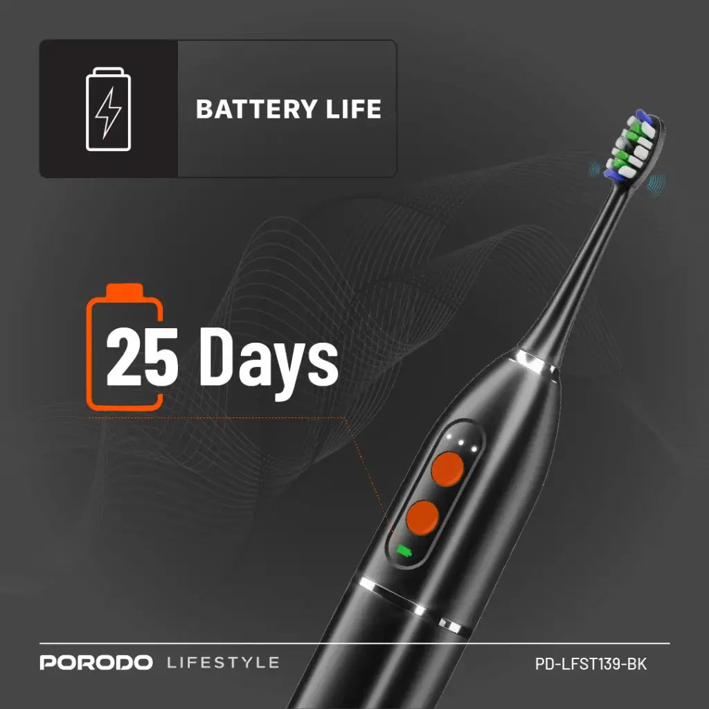 Porodo Lifestyle Water Floss & Sonic Electric Toothbrush - W Stooore