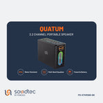 Porodo Soundtec Quantum 2.2 Channel Portable Speaker 100W - W Stooore
