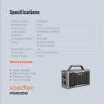 Porodo Soundtec Surge 2.2 Channel Party Speaker - W Stooore