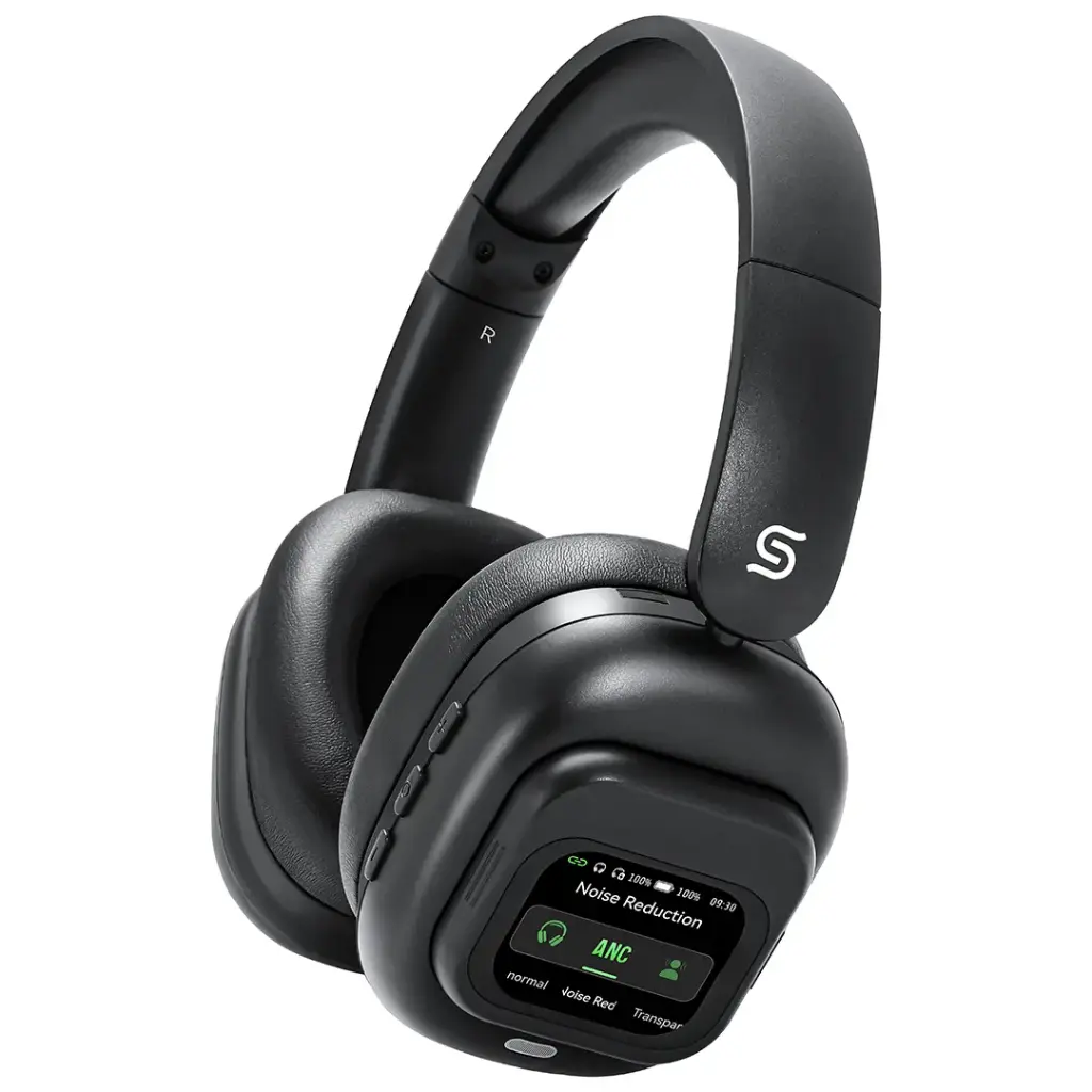 Porodo Soundtec Touchwave ANC Headphone With Detachable Touch Screen - W Stooore