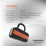 Porodo Sway 60000 mAh Power Bank PD 100W - W Stooore
