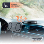 Porodo Vacuum & Adhesive Magnetic Car Mount - W Stooore