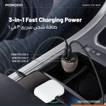 Porodo Valtro Multi-Port Car Charger - W Stooore