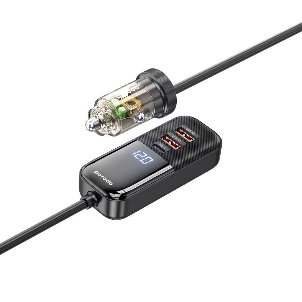 Porodo Multi-Port Power Delivery Quick-Charging Hub Dual USB-C & USB-A - W Stooore