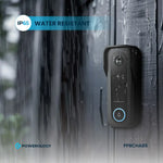 Powerology IP65 265GB 3MP Infrared Smart Camera Doorbell 5200mAh with Voice - W Stooore