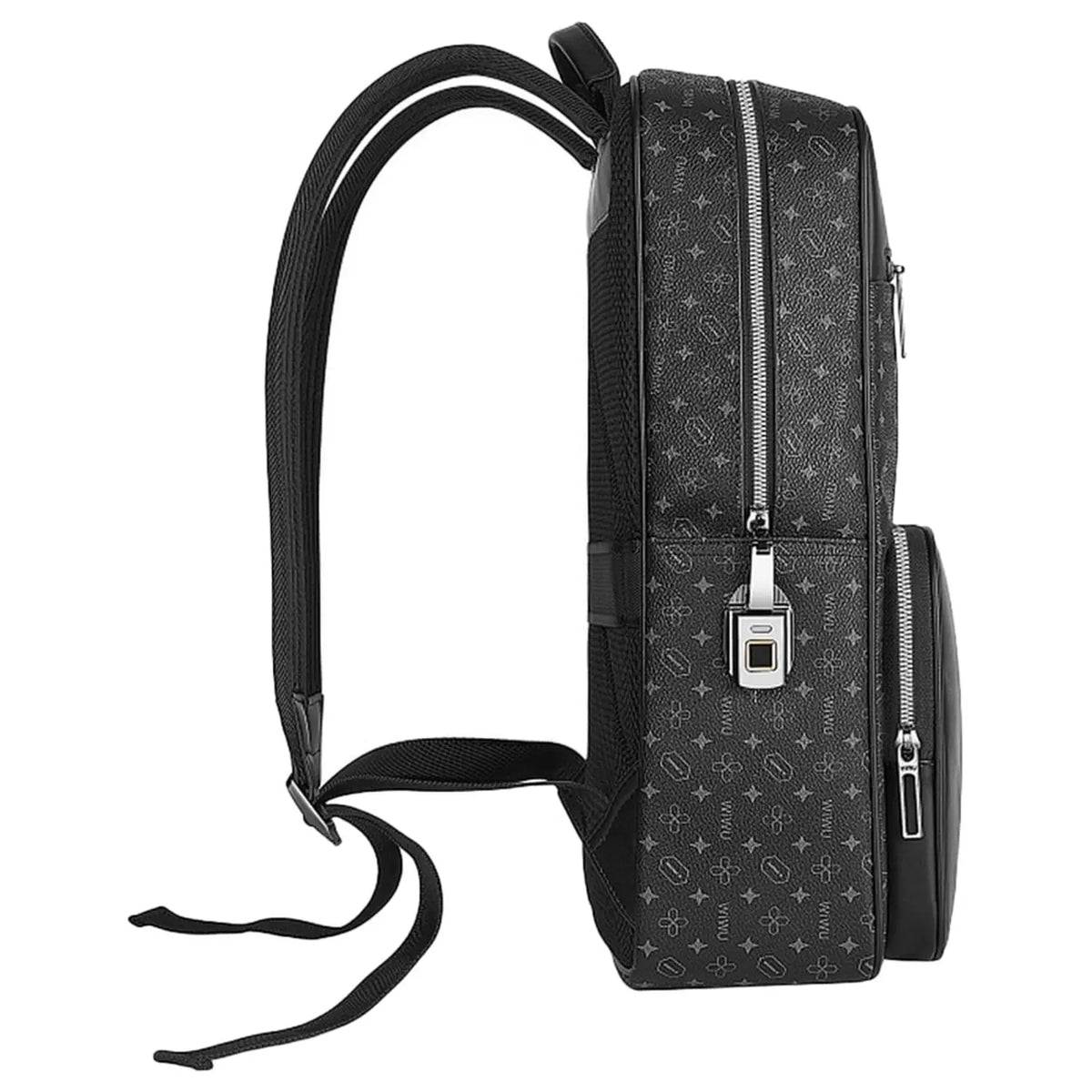 WiWU Master Fingerprint Lock Backpack - Black - W Stooore