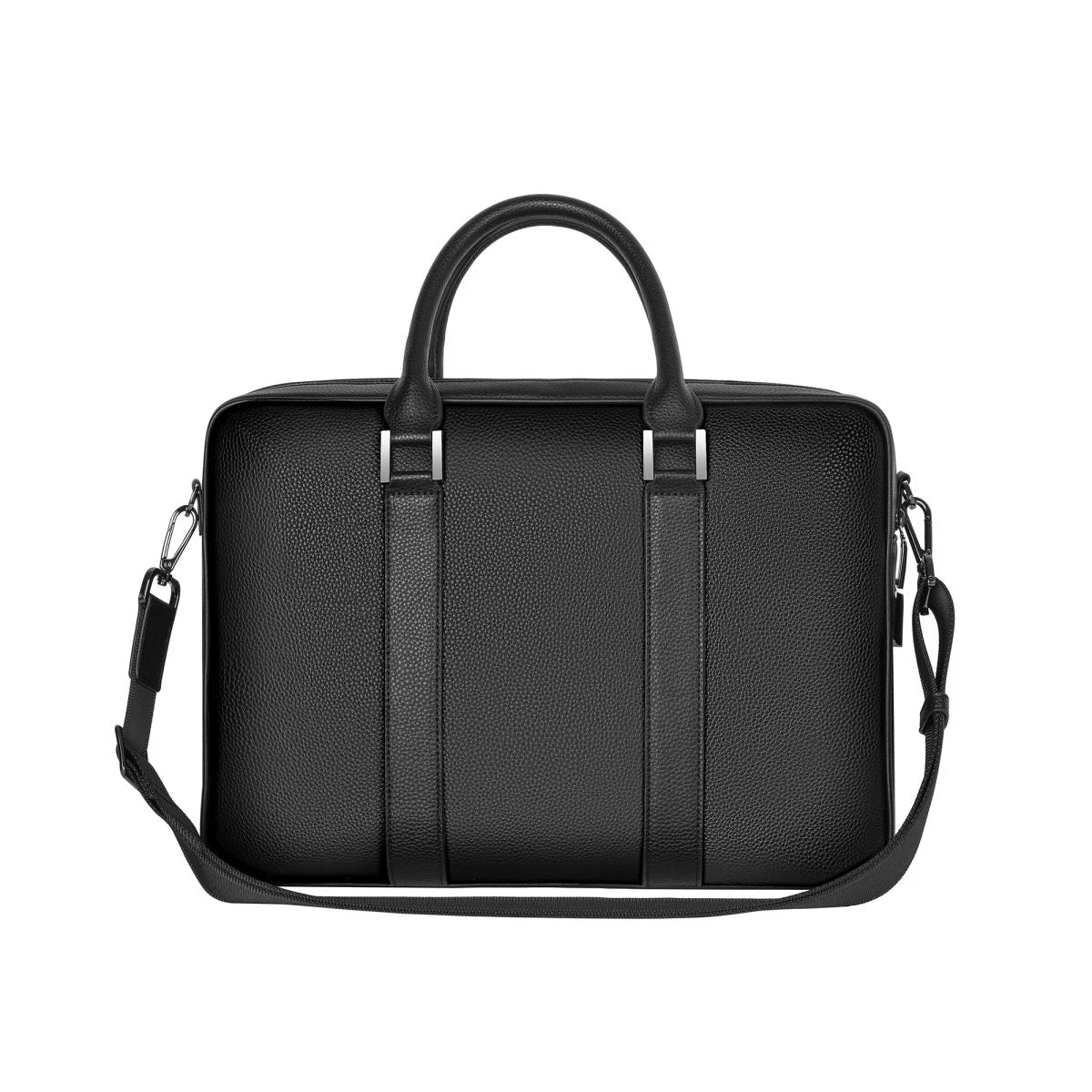WiWU Master Fingerprint Lock Brief Case For Up To 16" Laptop - Black - W Stooore