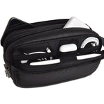 WiWU Salem Anti-Theft PU Travel Pouch - Black - W Stooore