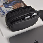 WiWU Salem Anti-Theft PU Travel Pouch - Black - W Stooore