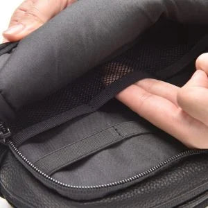 WiWU Salem Anti-Theft PU Travel Pouch - Black - W Stooore