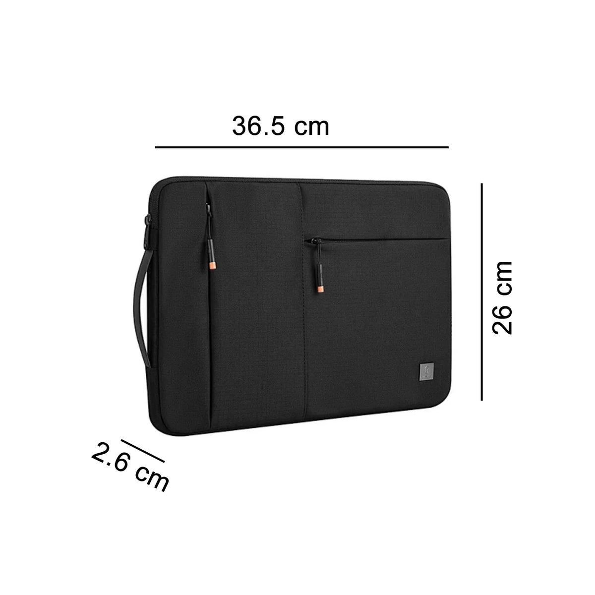 WiWU Alpha Double Layer Sleeve Bag For 15.6" Laptop - Black - W Stooore