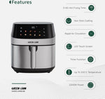 Green Lion Deluxe Air Fryer LED Touch Screen 8L - W Stooore