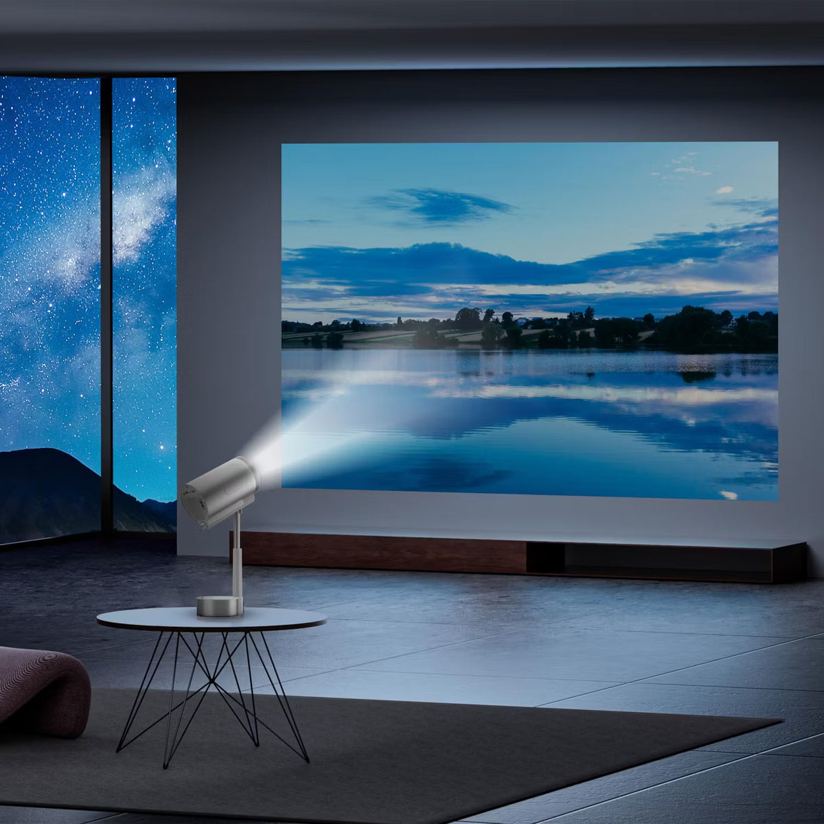 Porodo Lifestyle Lumio Smart FHD Projector - W Stooore