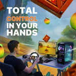 Porodo Gaming Steering Wheel PS4/PS3/X-One & 
360/Switch/PC/Android - W Stooore