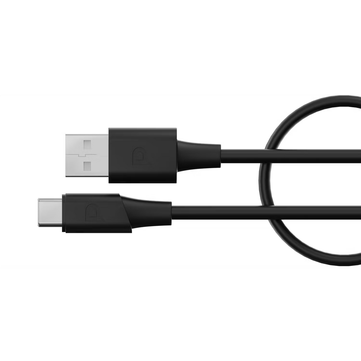 كابل باورولوجي باور سينك فليكس USB-A إلى USB-C بطول 2 متر، يدعم تقنية الشحن السريع PD بقدرة 20 واط - أسود