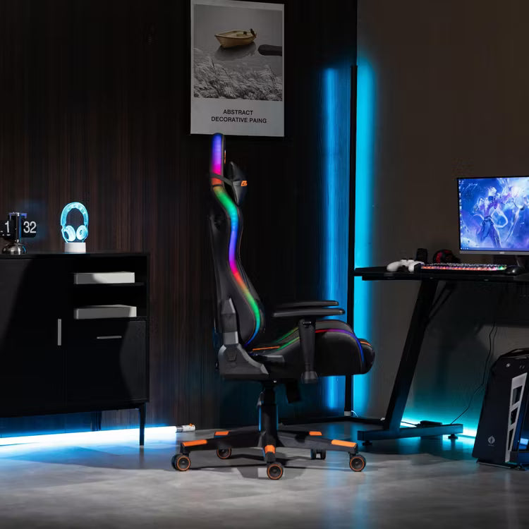 Porodo Gaming Ergonomic RGB Gaming Chair - W Stooore