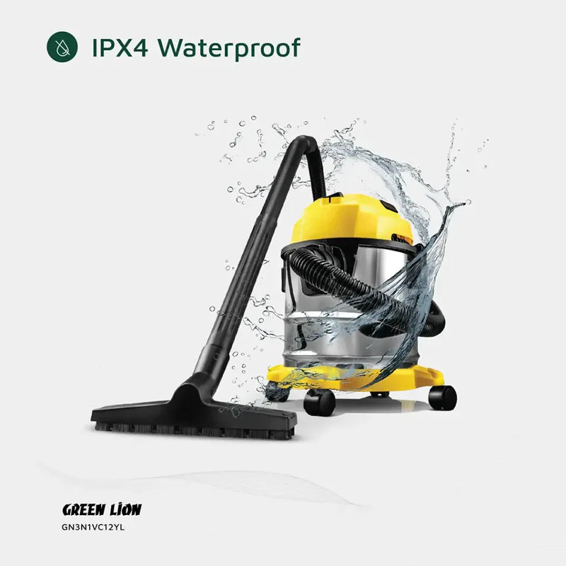 Green Lion Ultra 3 In 1 Vacuum Cleaner 12L 1000W - W Stooore