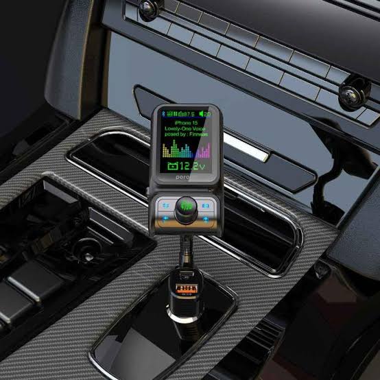 Porodo Dual Port Car Charger FM Transmitter - W Stooore