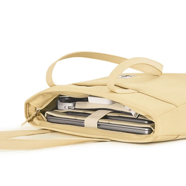 WiWU Ora Tote Women Bag for 14" Laptop - Beige - W Stooore